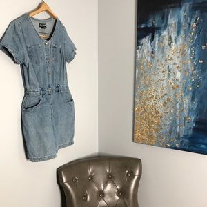 CUTEST RETRO GLORIA VANDERBILT JEAN ROMPER